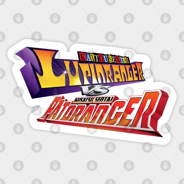 Lupinranger vs Patoranger Sticker by Rodimus13